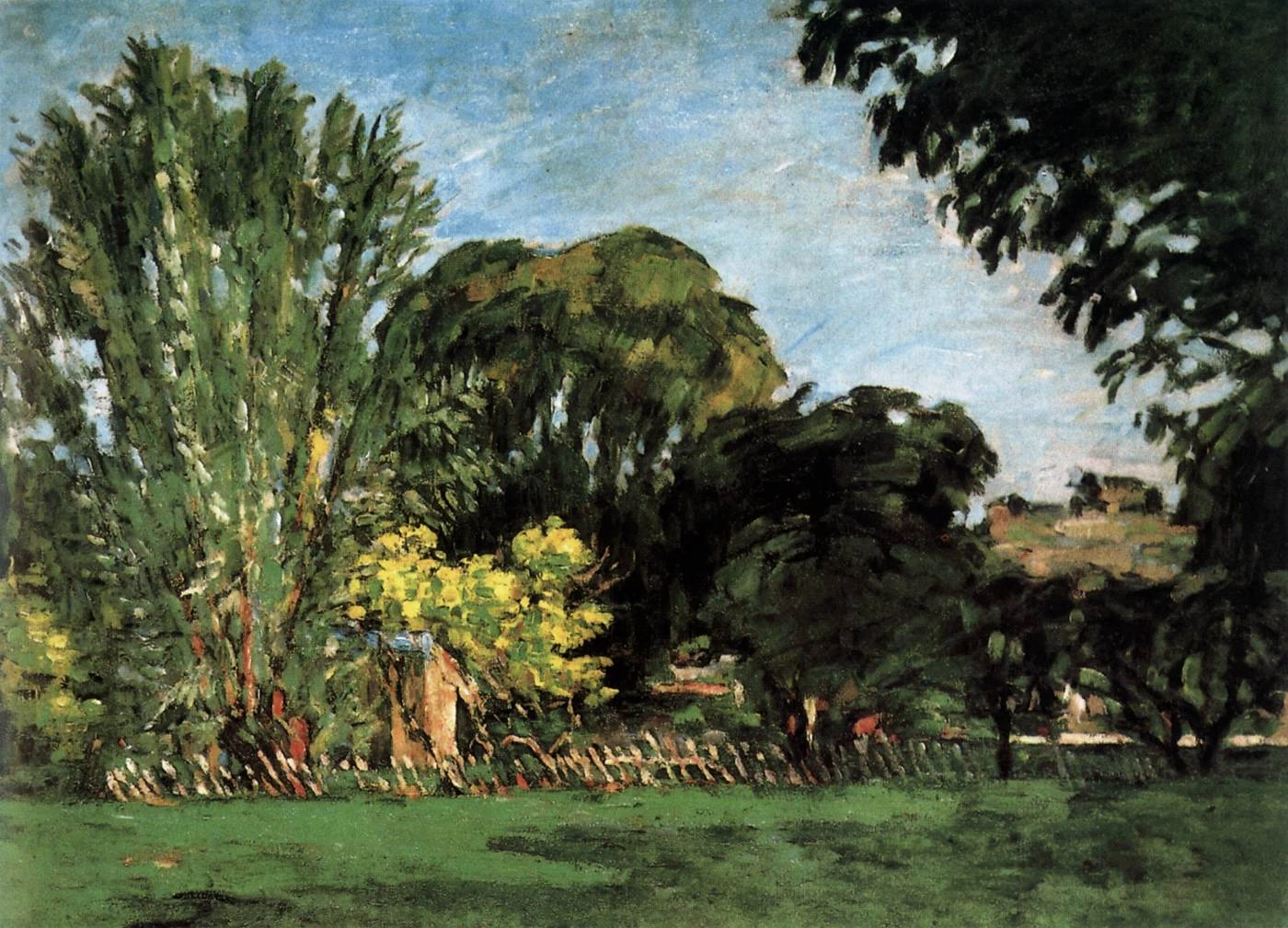 Alberi nel Jas de Bouffan, 1875